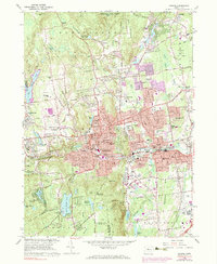 Bristol 1966 topographic map thumbnail