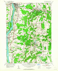 Broad Brook 1953 topographic map thumbnail