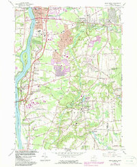 Broad Brook 1964 topographic map thumbnail