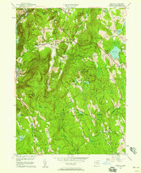 Cornwall 1956 topographic map thumbnail