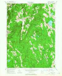 Cornwall 1956 topographic map thumbnail