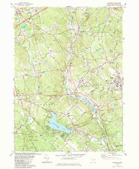 Coventry 1983 topographic map thumbnail