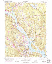 Deep River 1961 topographic map thumbnail