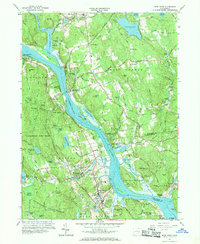 Deep River 1961 topographic map thumbnail