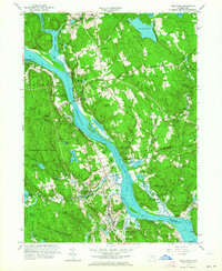 Deep River 1961 topographic map thumbnail