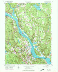 Deep River 1961 topographic map thumbnail