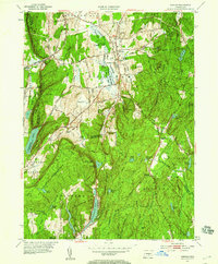 Durham 1953 topographic map thumbnail