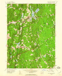 East Killingly 1955 topographic map thumbnail