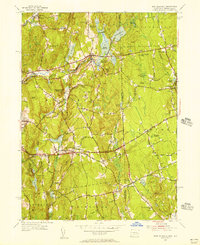 East Killingly 1955 topographic map preview