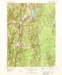 East Killingly 1955 topographic map preview