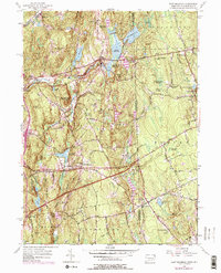 East Killingly 1955 topographic map preview