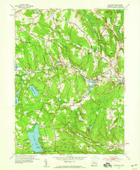 Fitchville 1953 topographic map thumbnail