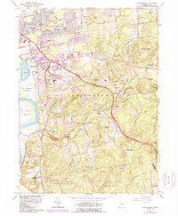 Glastonbury 1964 topographic map thumbnail