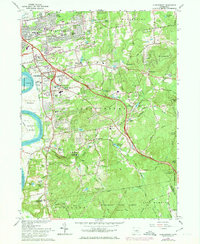 Glastonbury 1964 topographic map thumbnail