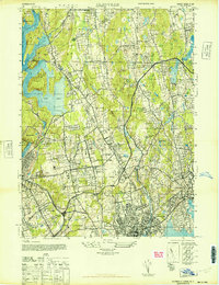 Glenville 1944 topographic map thumbnail