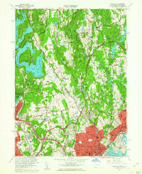 Glenville 1960 topographic map thumbnail