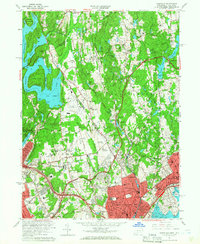 Glenville 1960 topographic map thumbnail