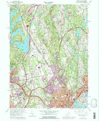Glenville 1960 topographic map thumbnail