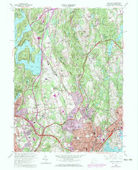 Glenville 1960 topographic map thumbnail