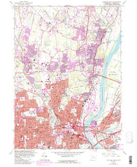 Hartford North 1964 topographic map thumbnail