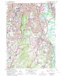 Hartford South 1964 topographic map thumbnail