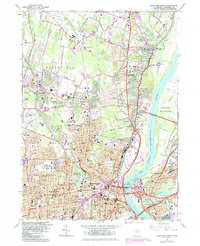 Hartford North 1964 topographic map thumbnail