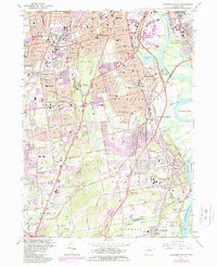 Hartford South 1964 topographic map thumbnail