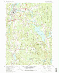Jewett City 1984 topographic map thumbnail