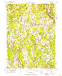 Long Hill 1953 topographic map thumbnail