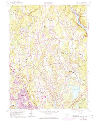 Long Hill 1964 topographic map thumbnail