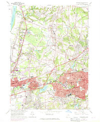 Manchester 1963 topographic map thumbnail