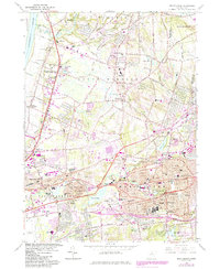 Manchester 1963 topographic map thumbnail
