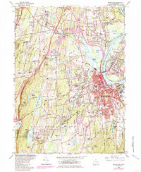 Middletown 1965 topographic map thumbnail
