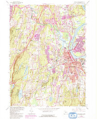 Middletown 1965 topographic map thumbnail