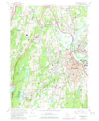 Middletown 1965 topographic map thumbnail