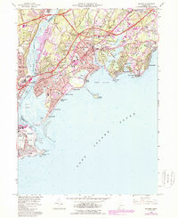 Milford 1960 topographic map thumbnail