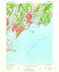 Milford 1951 topographic map thumbnail