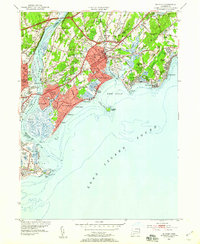 Milford 1951 topographic map thumbnail