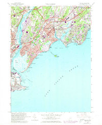 Milford 1960 topographic map thumbnail