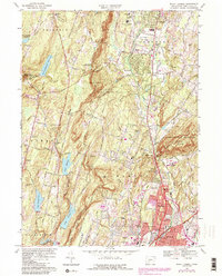 Mount Carmel 1967 topographic map thumbnail