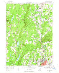 Mount Carmel 1954 topographic map thumbnail