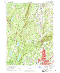 Mount Carmel 1967 topographic map thumbnail
