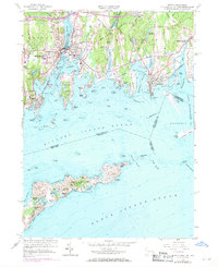 Mystic 1958 topographic map preview