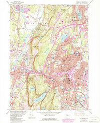 New Britain 1966 topographic map thumbnail