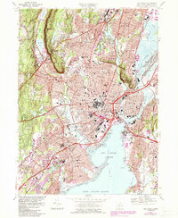New Haven 1967 topographic map thumbnail