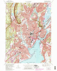 New Haven 1967 topographic map thumbnail