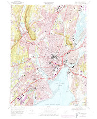 New Haven 1967 topographic map thumbnail