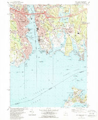 New London 1984 topographic map thumbnail
