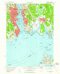 New London 1958 topographic map thumbnail