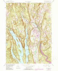 New Milford 1955 topographic map thumbnail